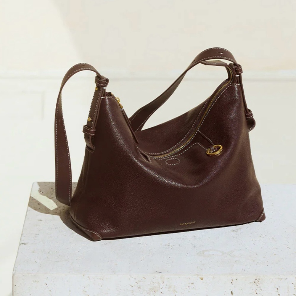 Songmont Medium Yore Hobo Bag (Minimal Version) - Raisin